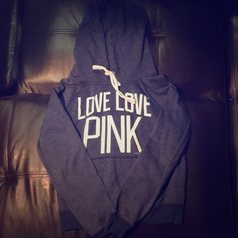 Victoria Secret PINK: Love Love Pink Hoodie